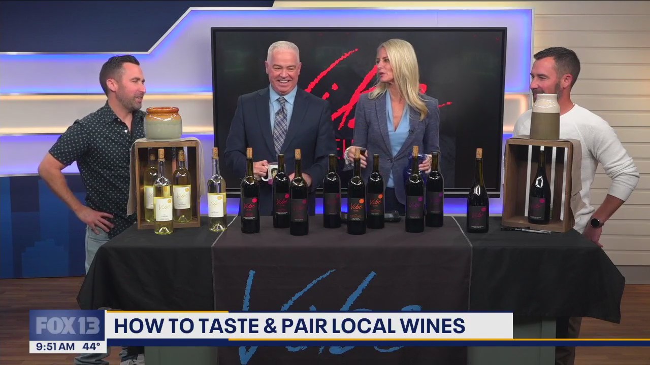 Tasting local wines with Vibe Cellars
