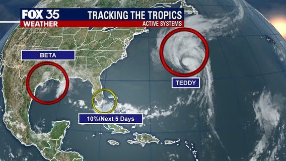 Tropics Update: September 22, 2020
