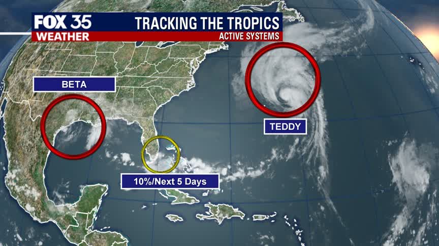 Tropics Update: September 22, 2020