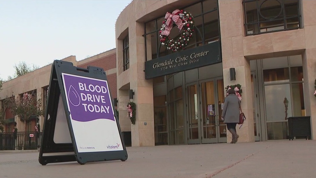 Mayor of Glendale hosted blood drive
