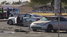 Baby critically hurt in Glendale crash