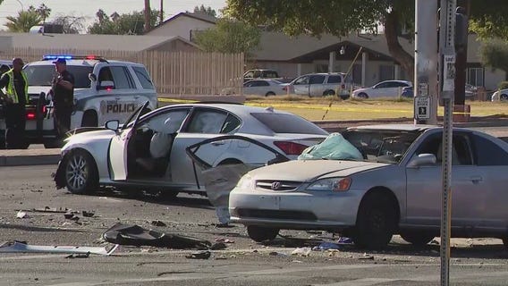 Baby critically hurt in Glendale crash