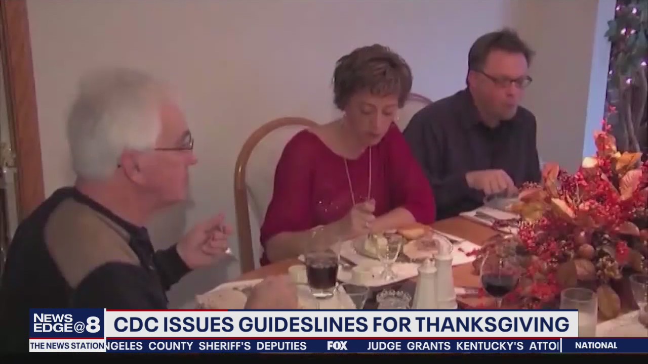 CDC Thanksgiving guidelines