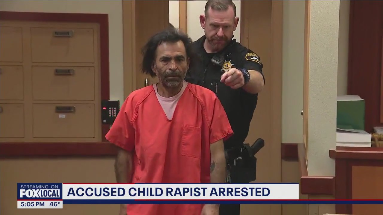Accused child rapist on the run arrested in Tacoma