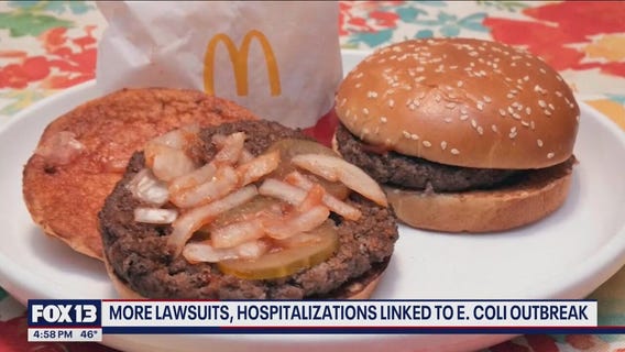 More lawsuits, hospitalizations linked to McDonald's E. coli outbreak