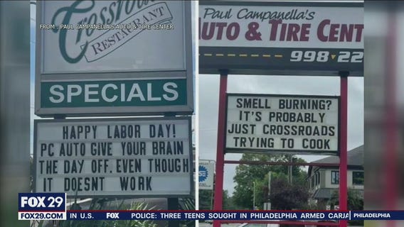 Delaware businesses engage in good-natured battle with signs