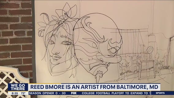 Baltimore artist creates sculptures around Philadelphia