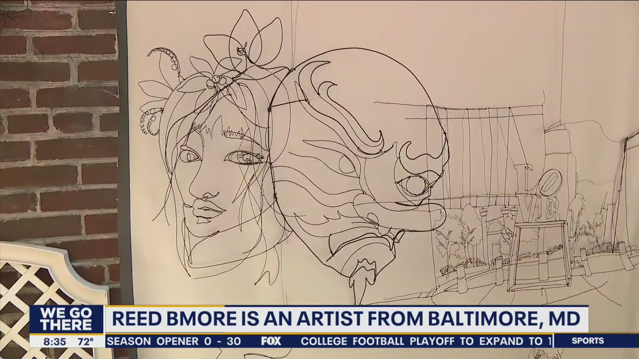 Baltimore artist creates sculptures around Philadelphia