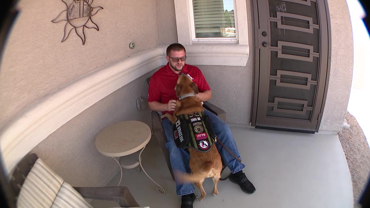 Care Force: Iraq veteran paired up with 'his help'