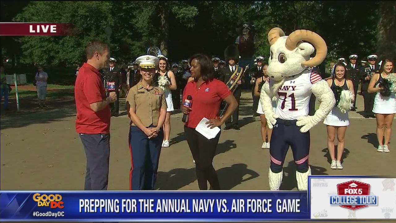 Pep Rally | United States Naval Academy | FOX 5 College Tour
