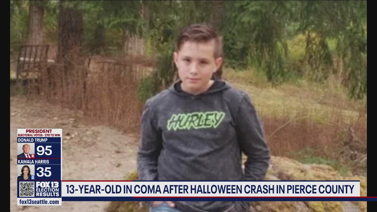 Boy, 13, in coma after being hit while trick-or-treating in WA