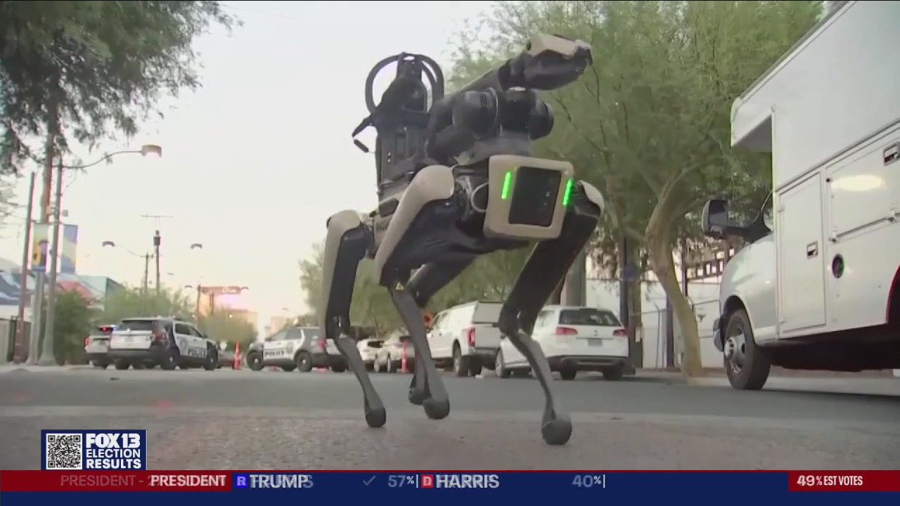 Robo-dog joins police ranks