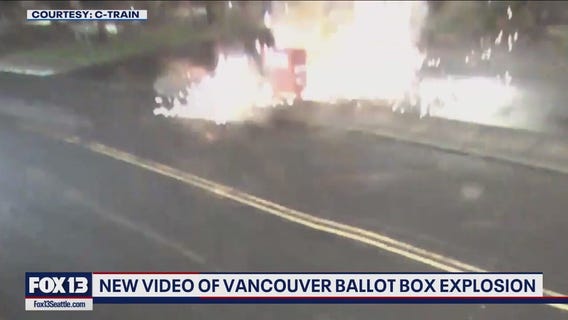 New video shows Vancouver, WA ballot box explosion