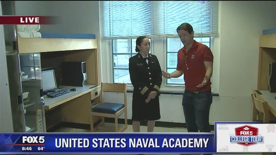 Inside The Midshipman Dorm | United States Naval Academy | FOX 5 College Tour
