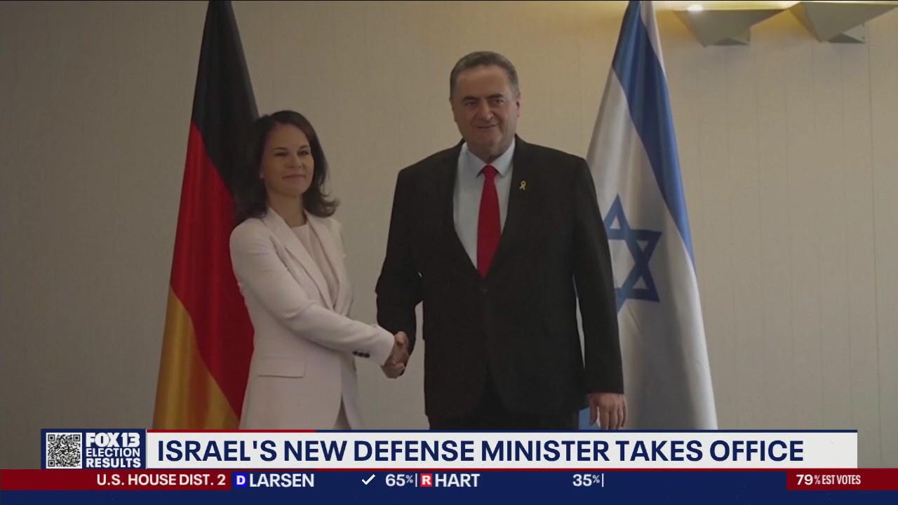 Israel's new defense minister takes office