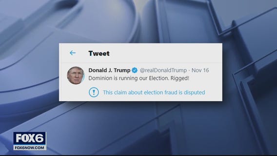 President blasts voting machine company used in parts of WI