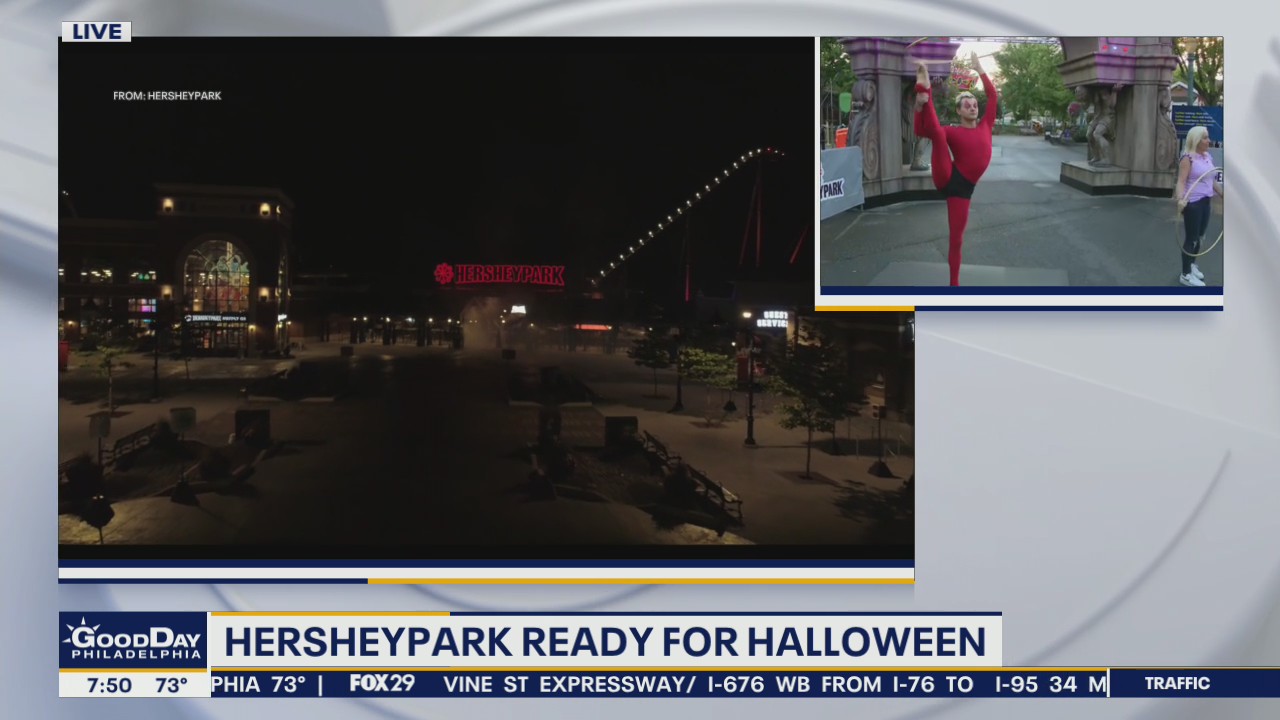 Hershey Park is ready for halloween