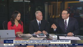 Health Watch: Experts warn about 'peak week' for asthma, allergy complications