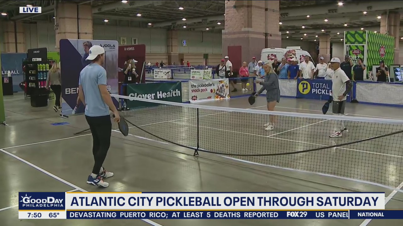 Atlantic City Pickleball Open is serving up games through Sunday