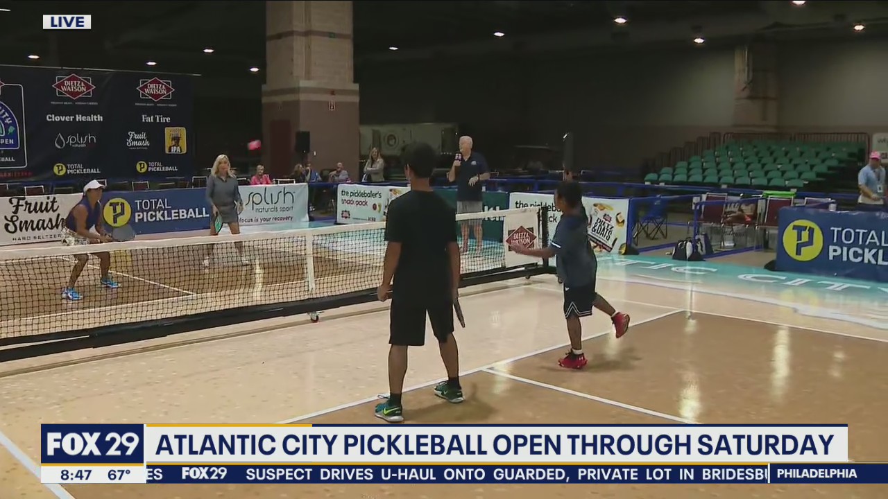 Kids connect with grandparents at Atlantic City Pickleball Open