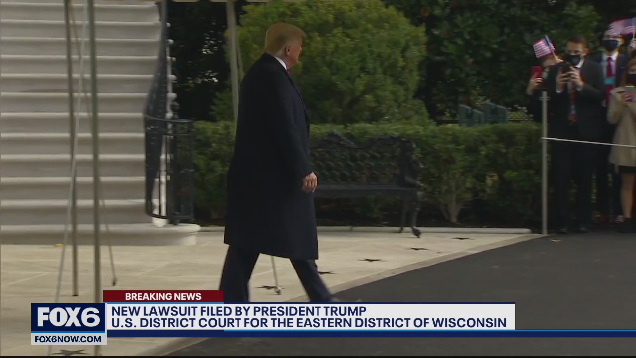 President Trump files federal lawsuit against WEC, others
