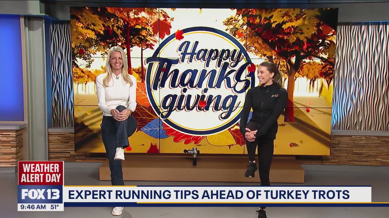 Expert running tips ahead of turkey trots
