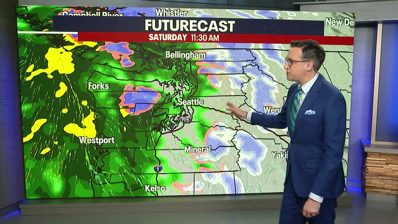 Seattle weather: Mostly dry Friday before rain returns
