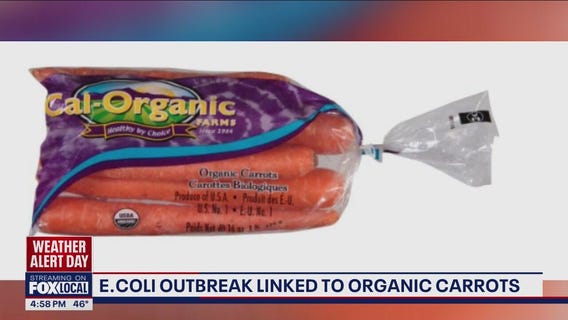 E. coli outbreak linked to organic carrots