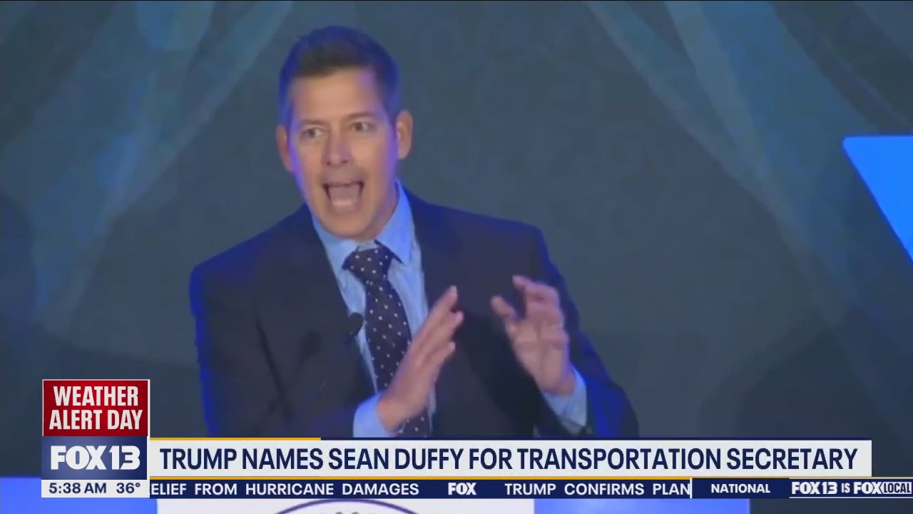 Trump names Sean Duffy for transportation secretary