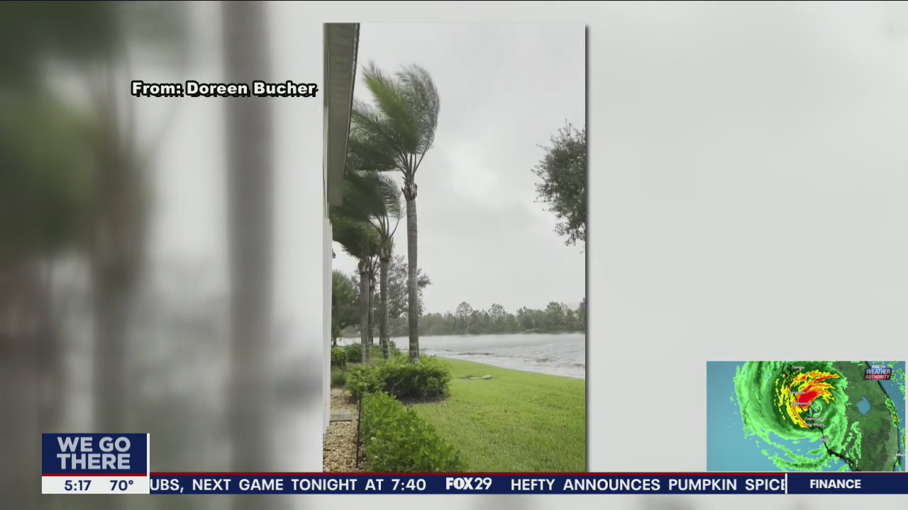 Hurricane Ian: Local volunteers head to Florida to provide aid, as those riding out the storm speak to its severity