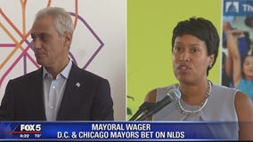 DC, Chicago mayors make friendly bet on Cubs-Nationals series