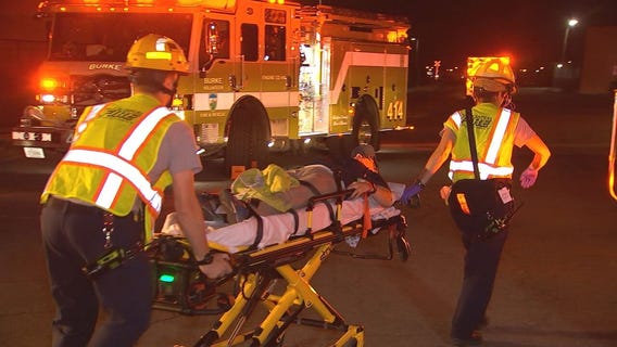 Fairfax County first responders take part in large scale train derailment drill