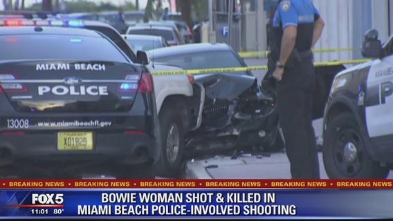 Bowie woman killed in Miami Beach police-involved shooting