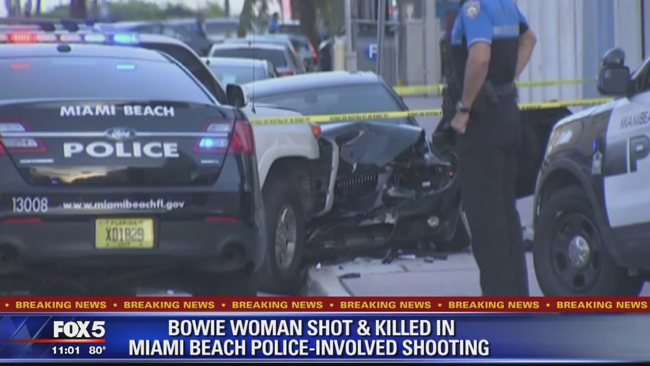 Bowie woman killed in Miami Beach police-involved shooting