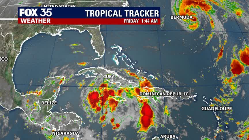 Disturbance near Cuba developing, could affect Florida this weekend