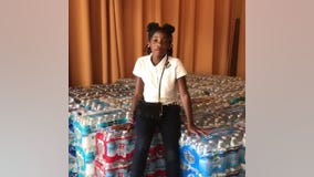 Maryland girl collects water for hurricane victims in Puerto Rico