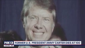 Former US President Jimmy Carter dies at 100