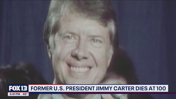 Former US President Jimmy Carter dies at 100