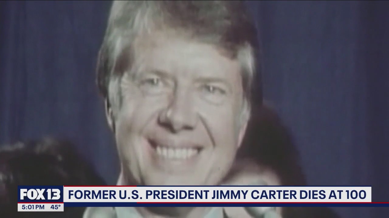 Former US President Jimmy Carter dies at 100