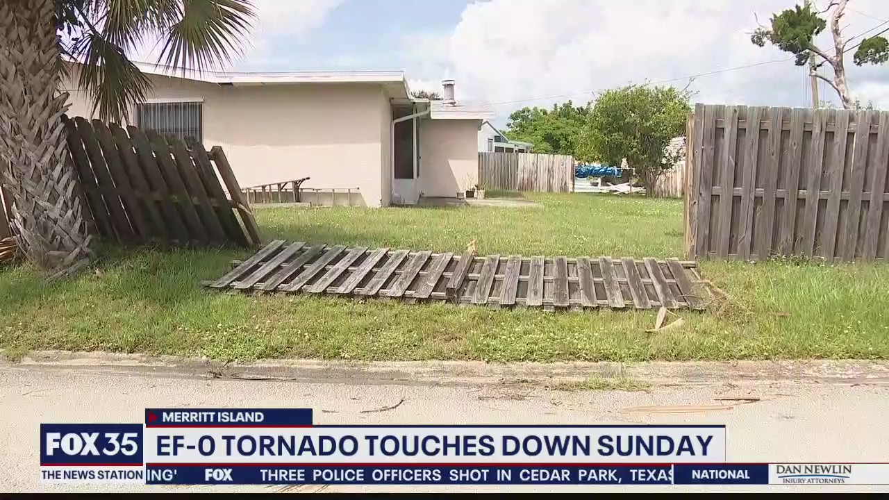 NWS confirms tornado in Merritt Island