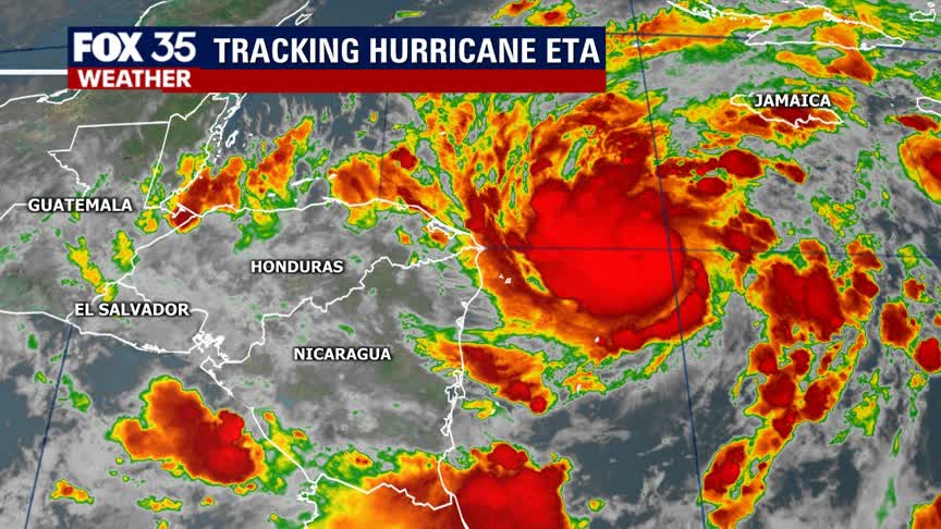 Eta could become major hurricane before landfall