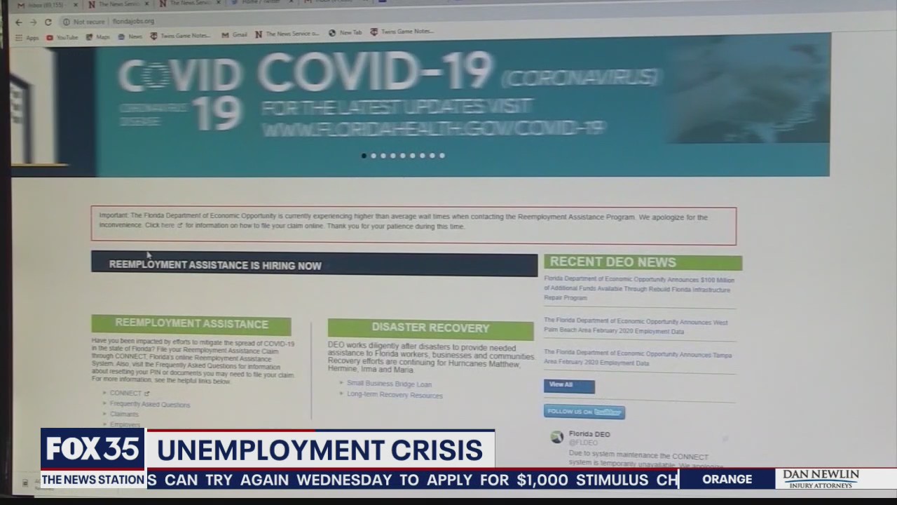 Unemployment crisis continues in Florida with some reporting missing payments