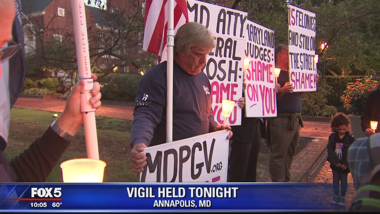 Vigil held outside Maryland State House in Annapolis for victims of workplace rampage