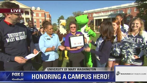 U.S. Marines Campus Hero | The University of Mary Washington | FOX 5 College Tour