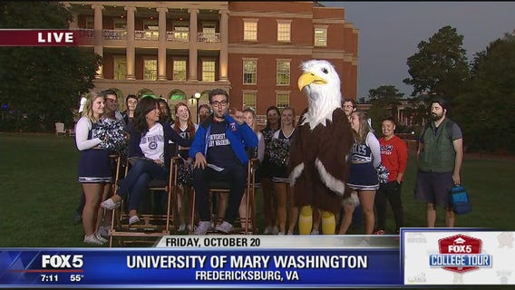 Welcome to UMW | The University of Mary Washington | FOX 5 College Tour