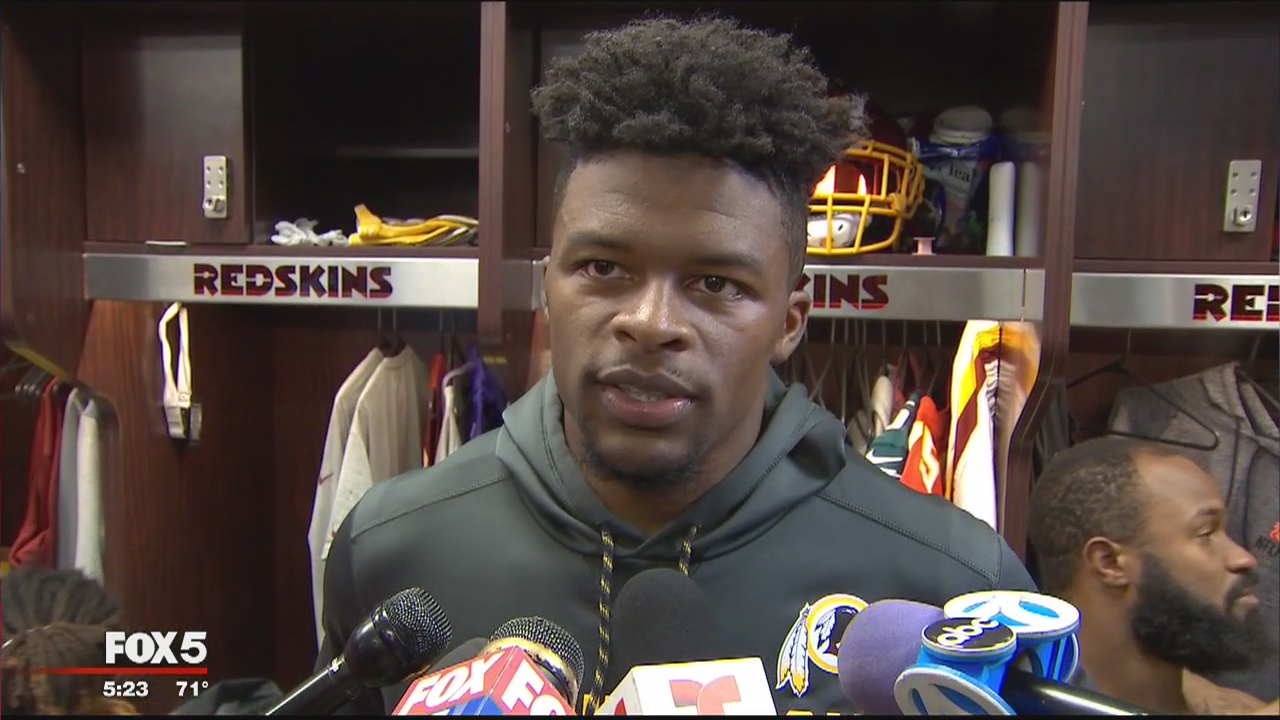 Redskins RB Chris Thompson doesn't want his family to go to Eagles games