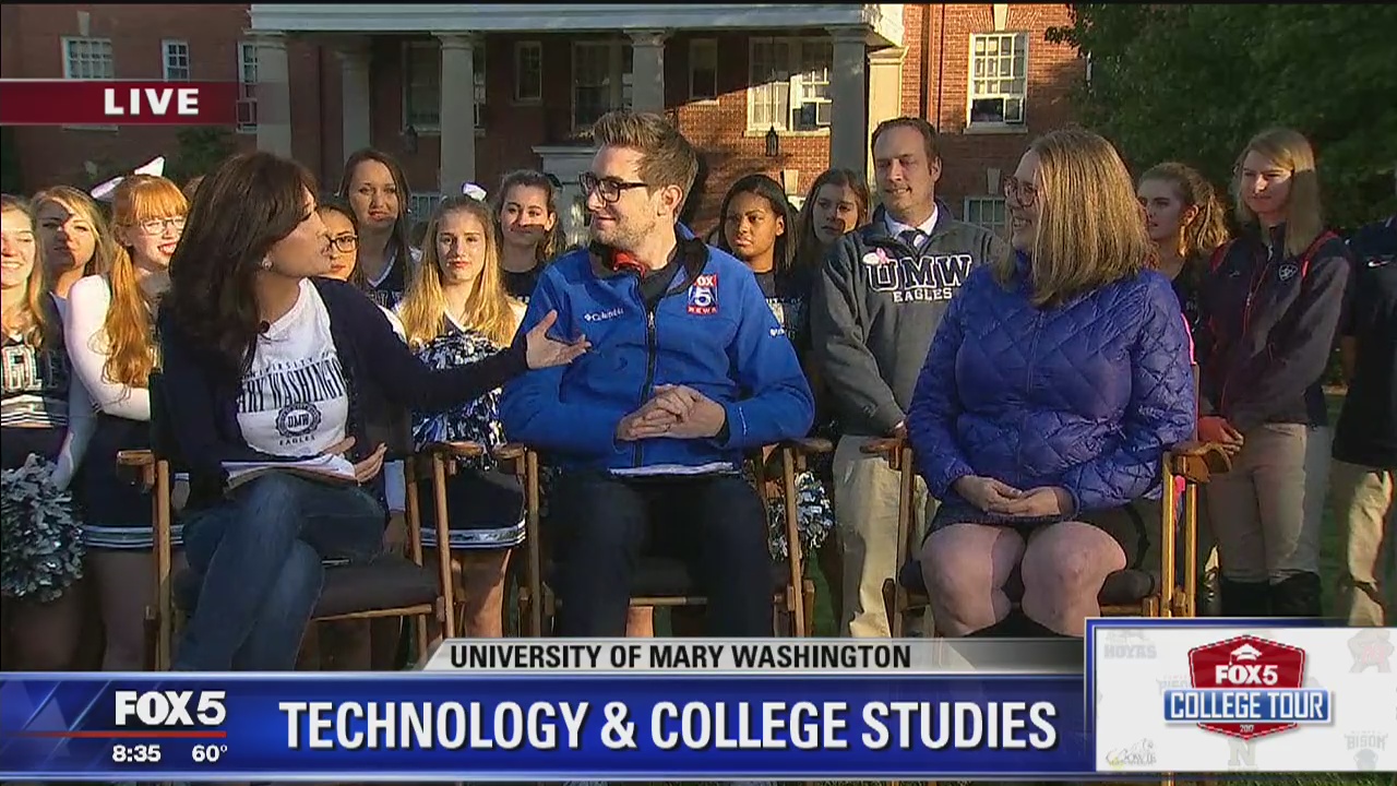 Campus Tech | The University of Mary Washington | FOX 5 College Tour