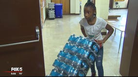 Prince George's County girl collects 3,000 cases of water for Puerto Rico