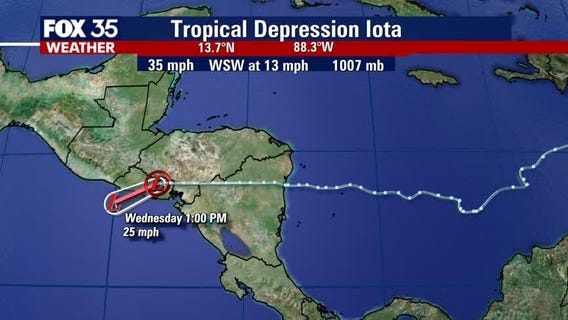 Tropics Update: November 18, 2020