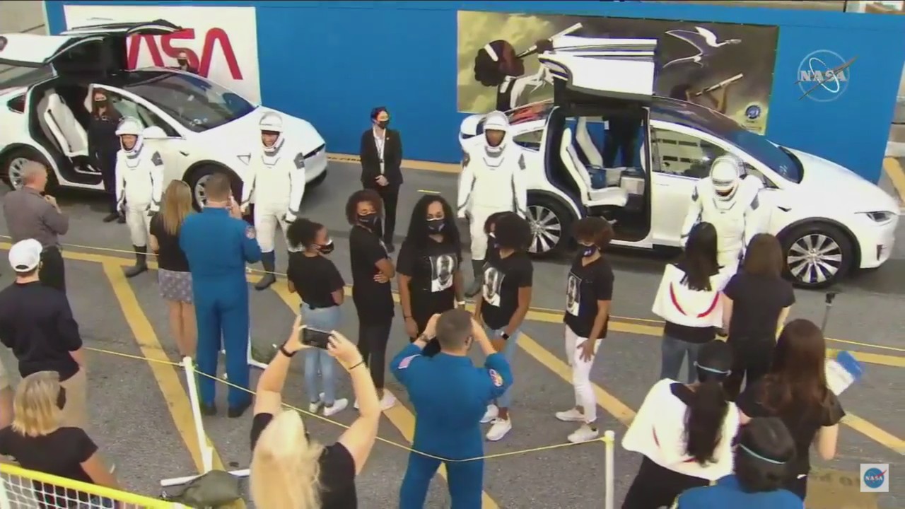 SpaceX Crew-1 Mission astronaut departure